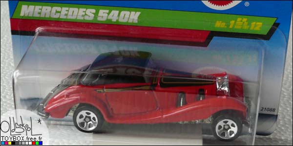 Hot Wheels Treasure Hunt Mercedes 540k