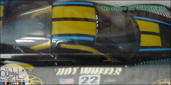 Erreur sur la Hot Wheels Treasure Hunt Corvette C6R