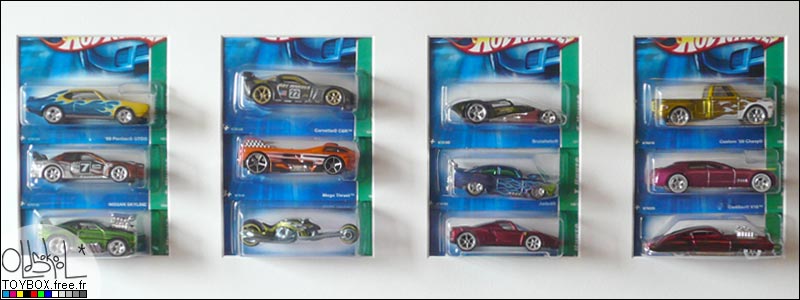 Hot Wheels Treasure Hunt Srie complte des 12 Treasure Hunt de 2007