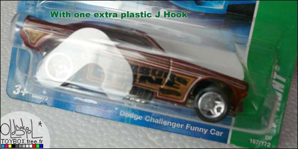 Dodge Challenger Funny Car TREASURE HUNT avec Bonus