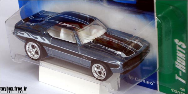 Hot Wheels Super T-Hunt$ 69 Chevy Camaro