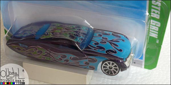 Variation de la Hot Wheels Treasure Hunt Gangster Grin